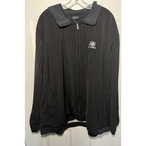 Adidas Pacers NBA Basketball PinStripe Size 3XL Jacket
